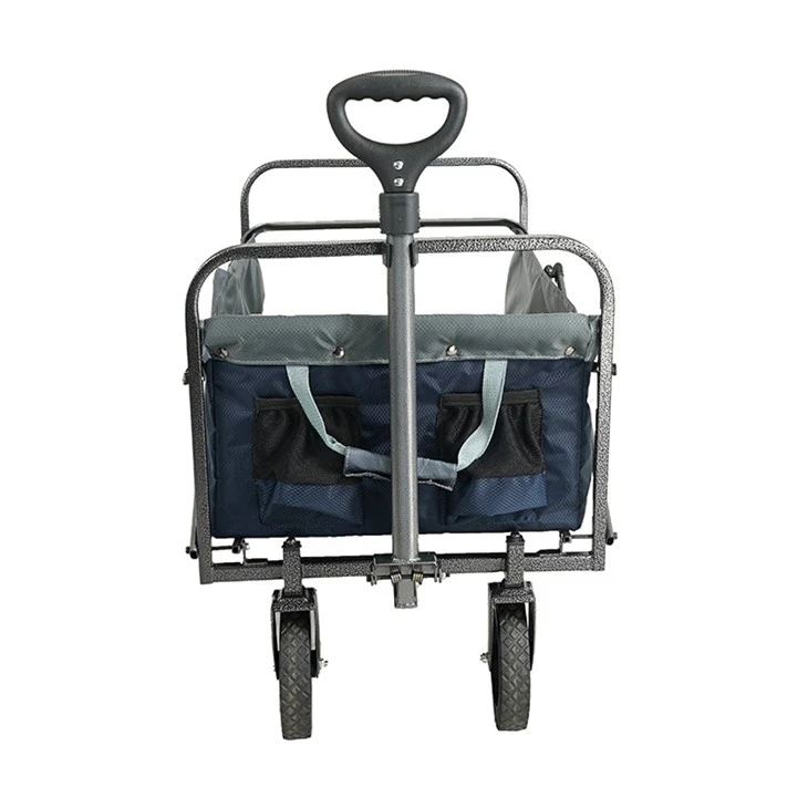 High Quality Back Open Sittable Folding Wagon