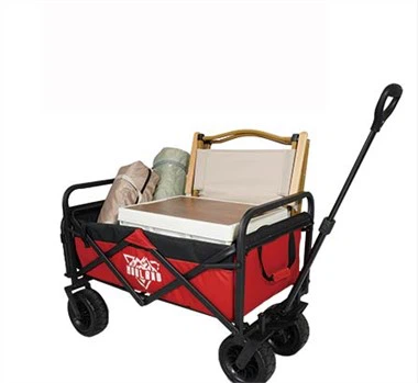 Maßgeschneiderter Gartenwagen mit Hintertür