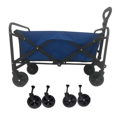 Zusammenklappbarer Wagon-Strandklappwagen mit abnehmbaren Rädern